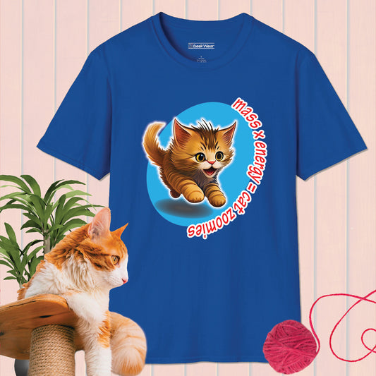 GeekWear Cat Zoomies T-Shirt