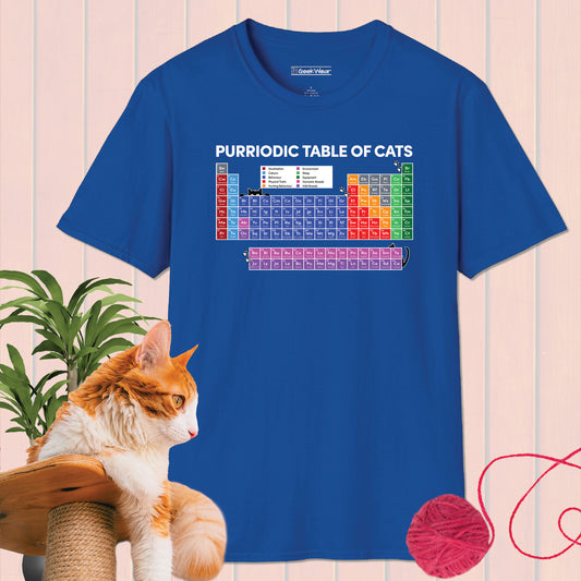 GeekWear Purriodic Table of Cats T-Shirt