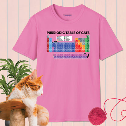 GeekWear Purriodic Table of Cats T-Shirt